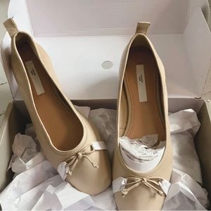 ✯ H&M Premium Leather Ballet Flats ✯